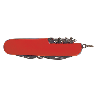 Personalized Red Multi-Tool Pocket Knife