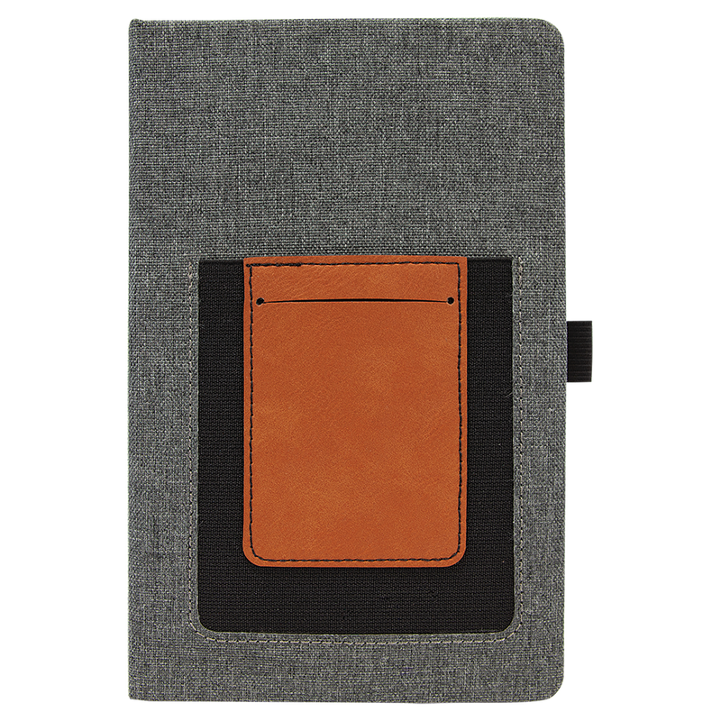 Personalized Journal with Card Slot