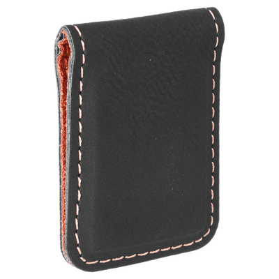 Personalized Leather Money Clip