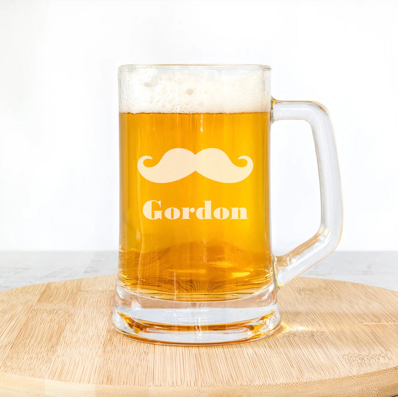 Set of 5 Personalized 14oz. Beer Mugs