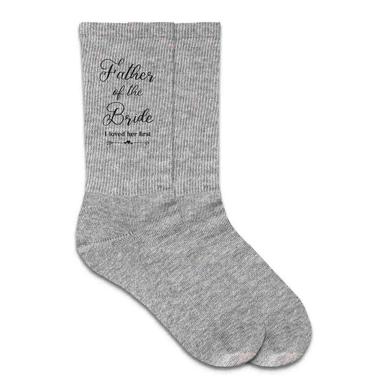 Special Socks for the Father of the Bride