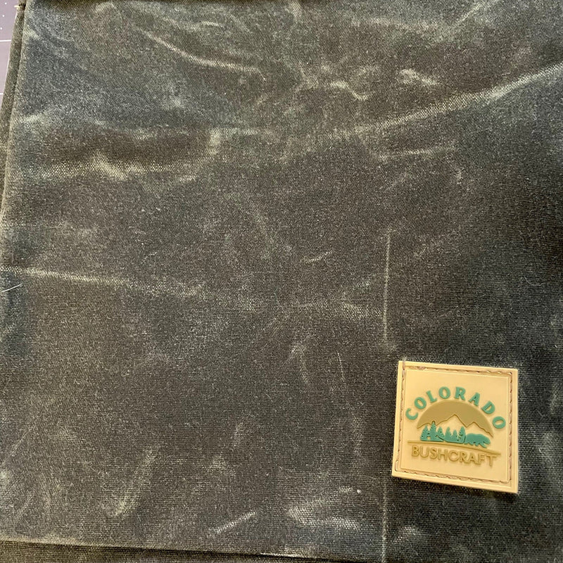 Waxed Canvas Talcum EDC Pouch