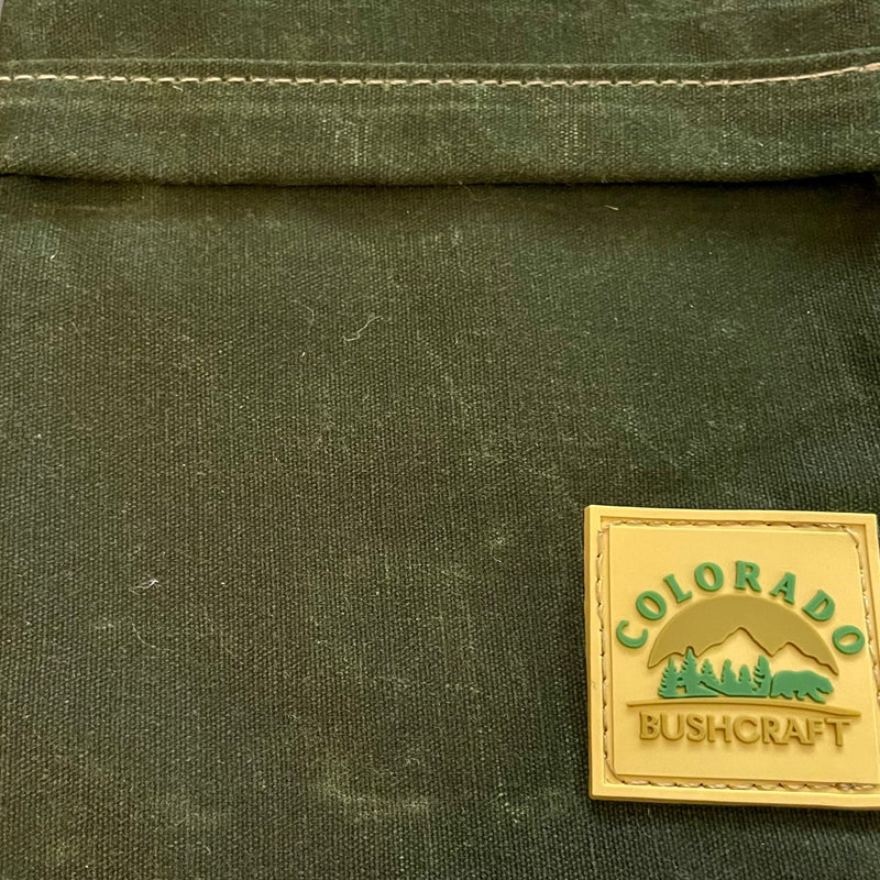 Waxed Canvas Talcum EDC Pouch