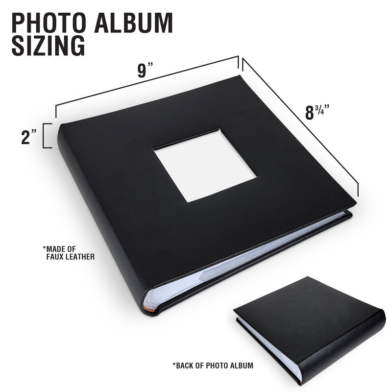 Personalized Our Wedding CREAM Leatherette Photo Album