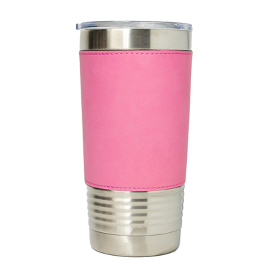 Personalized Pink 20 oz. Travel Tumbler