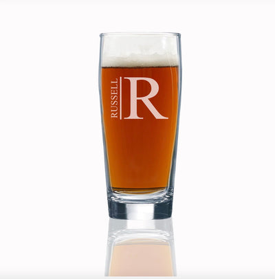 Set of 5 Personalized 16 oz. Willi Becher Beer Glasses