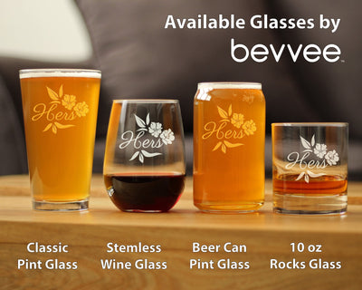 Hers Stemless Wine Glass