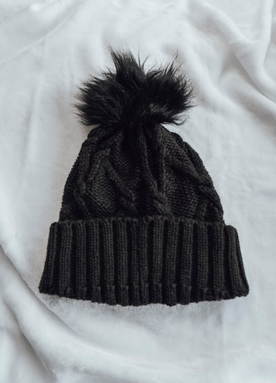 Personalized New Era®  Faux Fur Pom Beanie