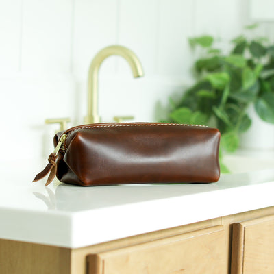 Personalized Minimalist Shave Bag