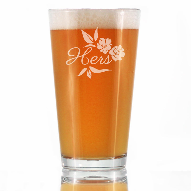 Hers Pint Glass