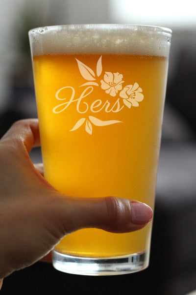 Hers Pint Glass