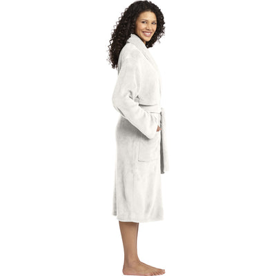 Port Authority Plush Microfleece Shawl Collar Robe. R102