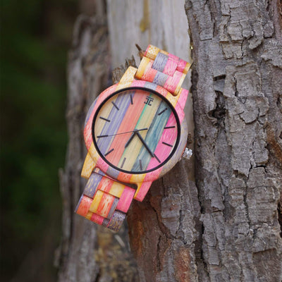 Fruitloops Bamboo Watch