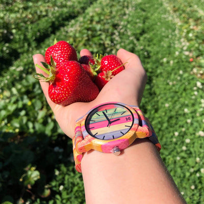 Fruitloops Bamboo Watch