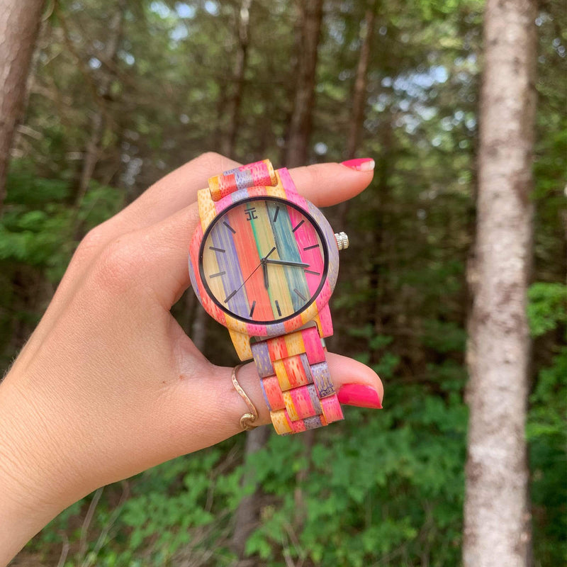 Fruitloops Bamboo Watch