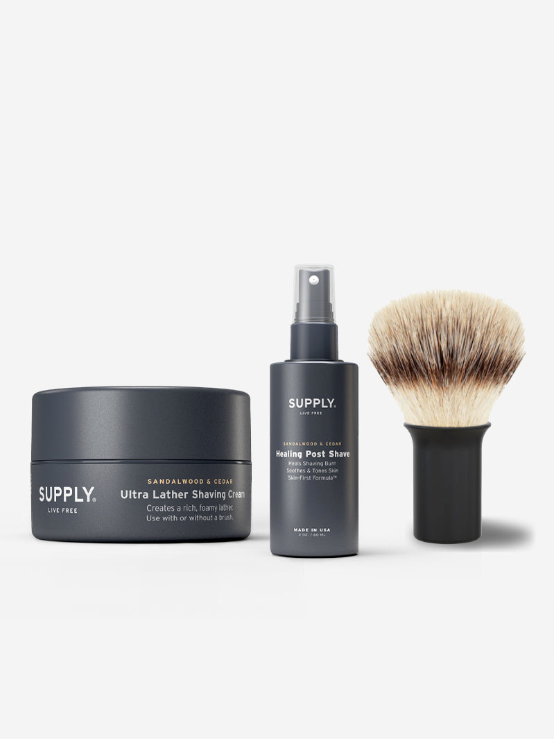 Shave Accessories Set