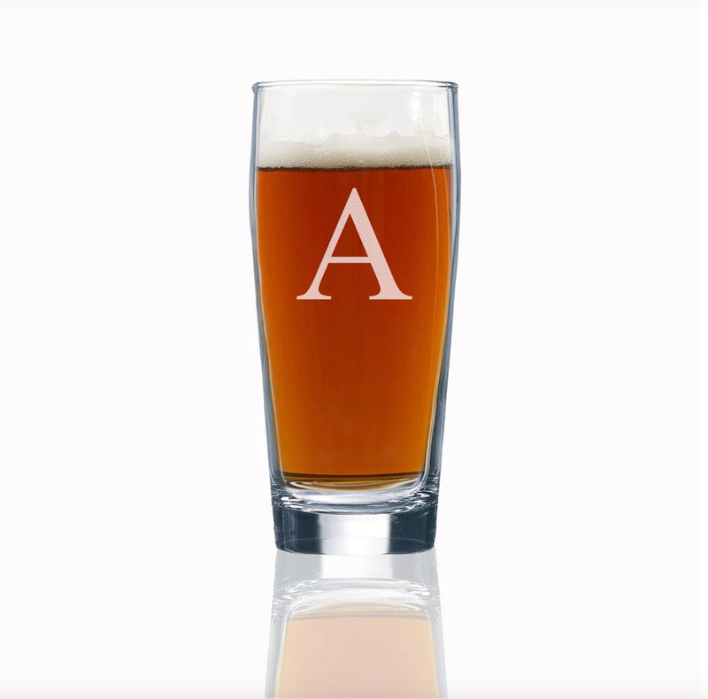 Set of 5 Personalized 16 oz. Willi Becher Beer Glasses