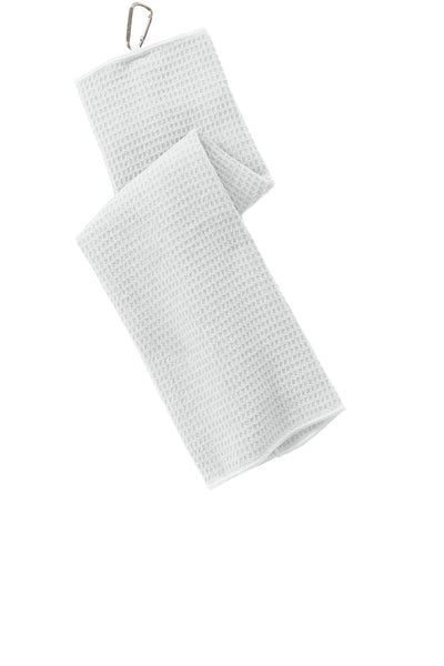 Personalized Waffle Microfiber Golf Towel