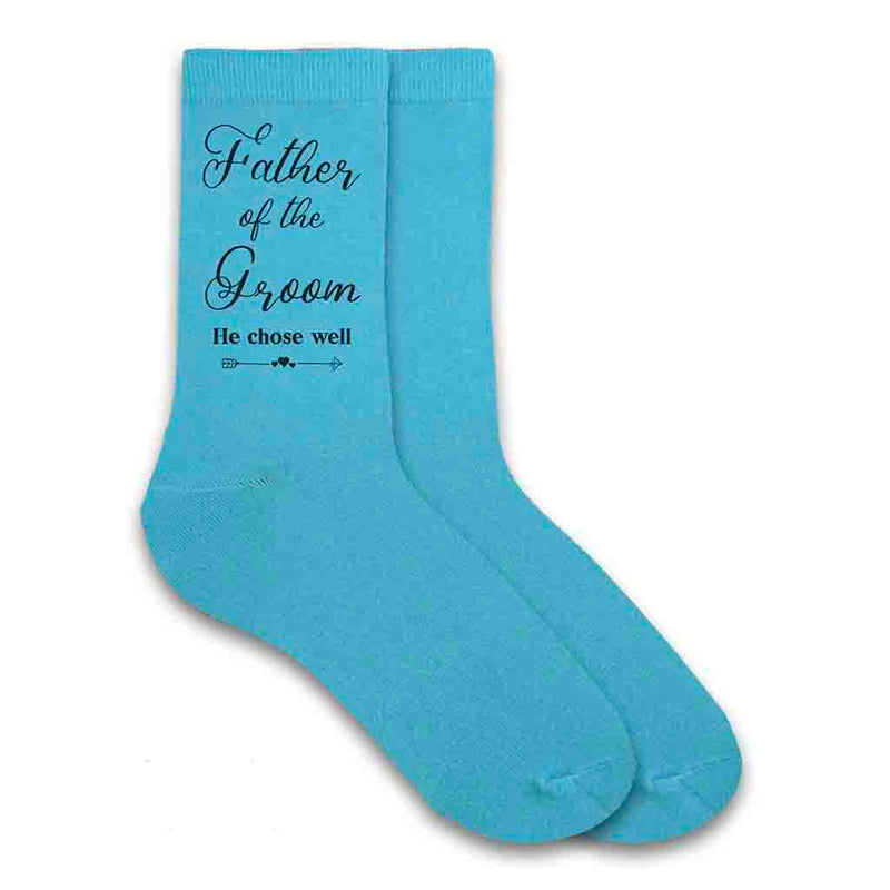 Funny Father of the Groom Socks