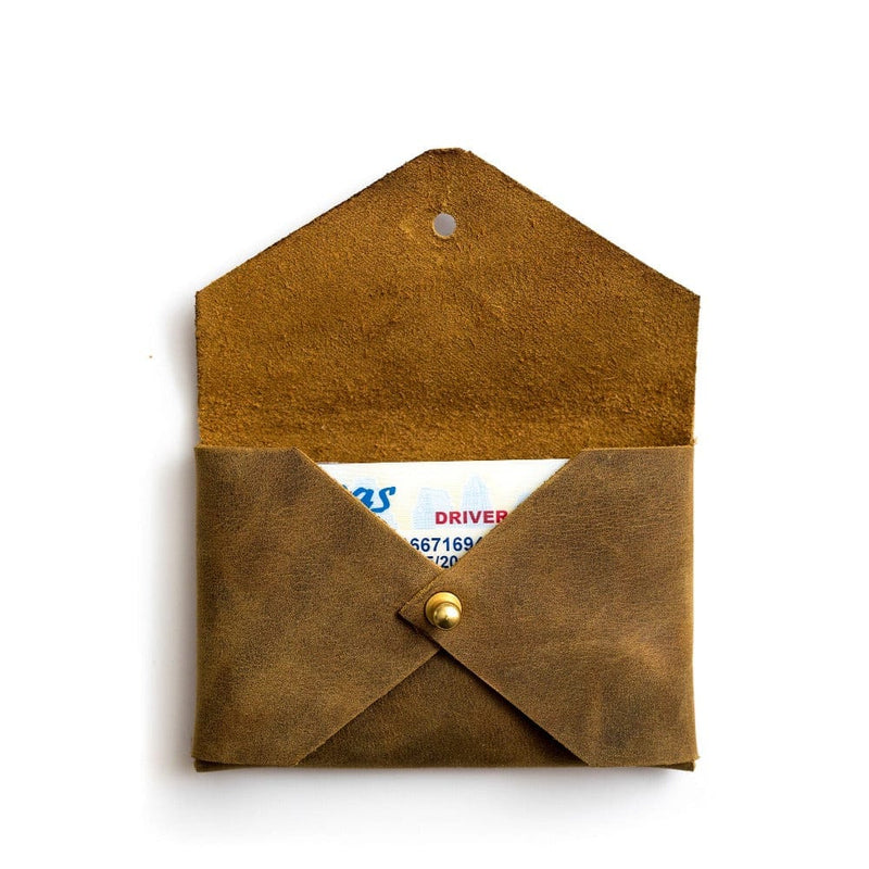 No-Stitch Button Card Holder