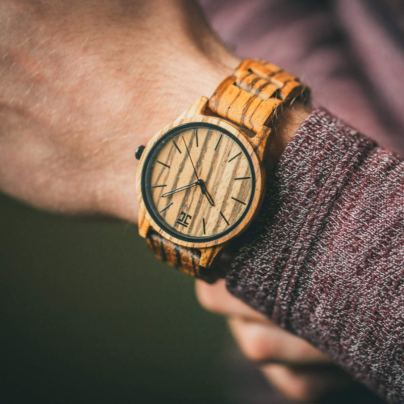 Zebby Zebrawood Watch