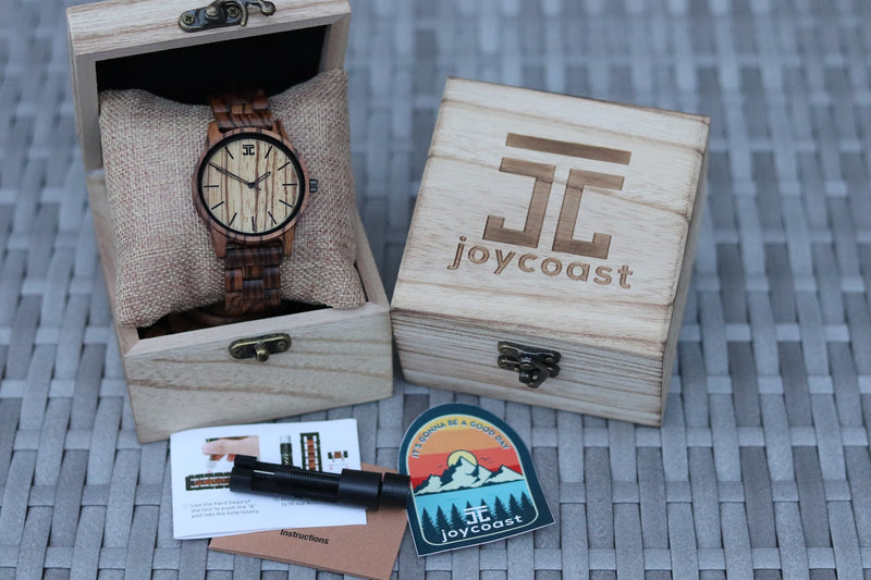 Zebby Zebrawood Watch