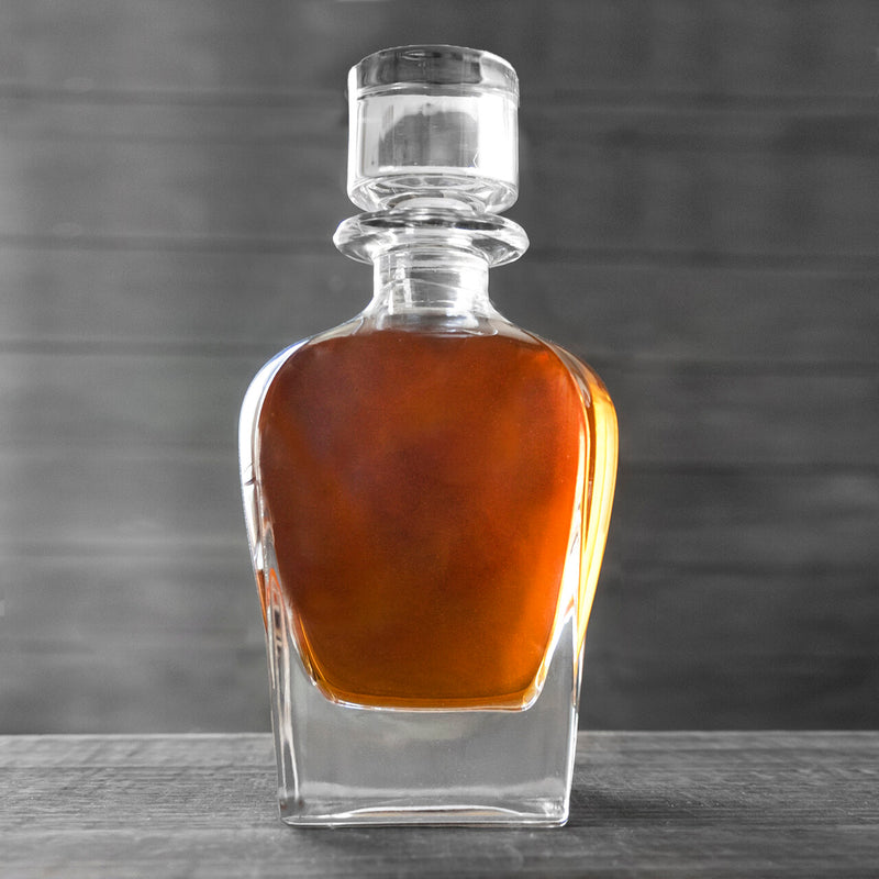 Personalized Antique Decanter - Floral Designs
