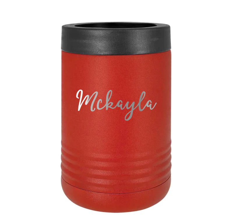 Personalized Bridesmaid Can Holders