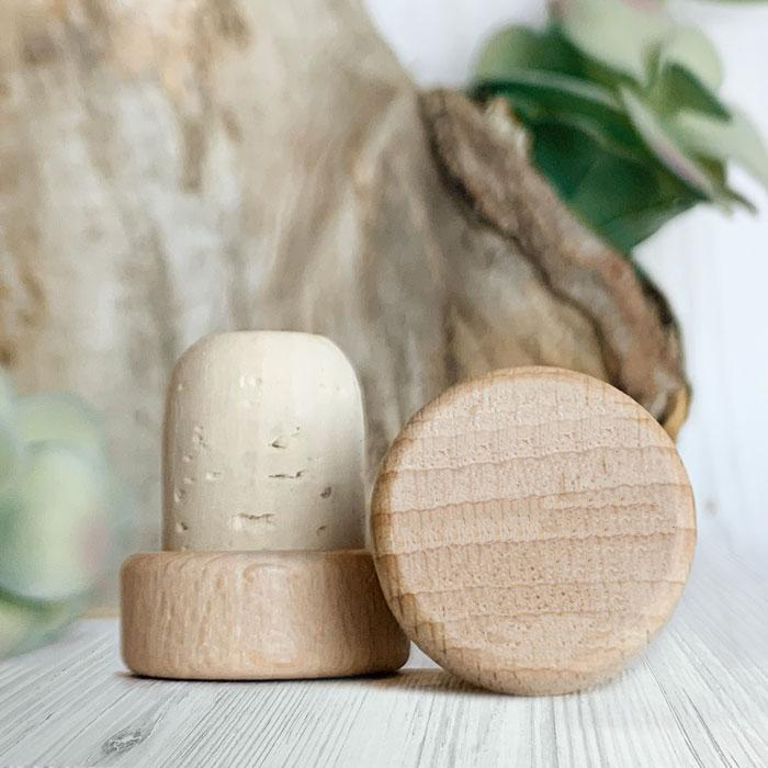 Personalized Wine Corks Monogram with Names & Date