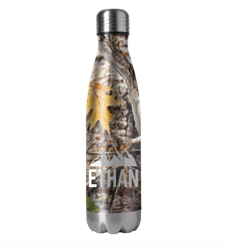 Personalized Camouflage Water Bottle