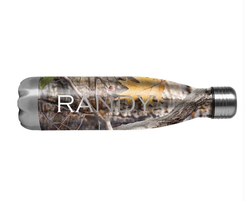 Personalized Camouflage Water Bottle