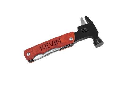 Personalized Hammer Multi-Tool with Pouch