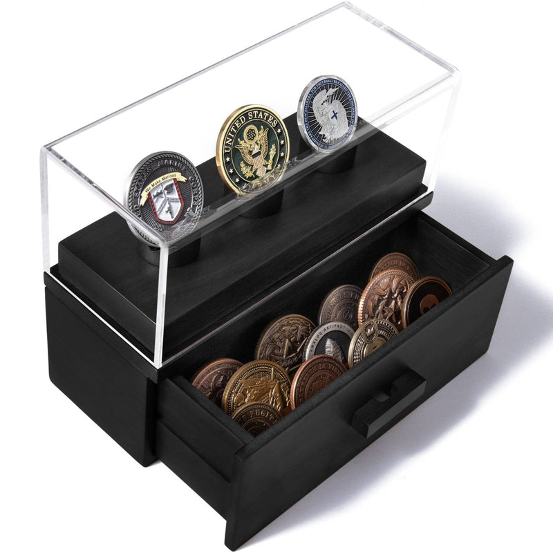 The Podium Coin Display Case