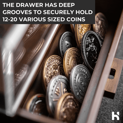 The Podium Coin Display Case