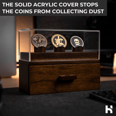 The Podium Coin Display Case