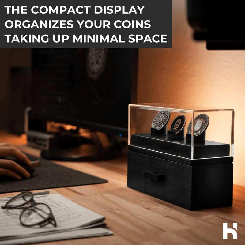 The Podium Coin Display Case