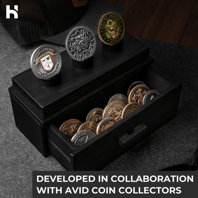 The Podium Coin Display Case