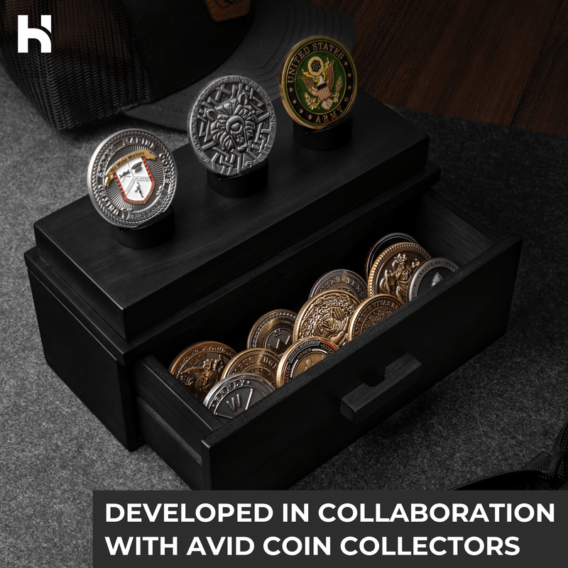 The Podium Coin Display Case
