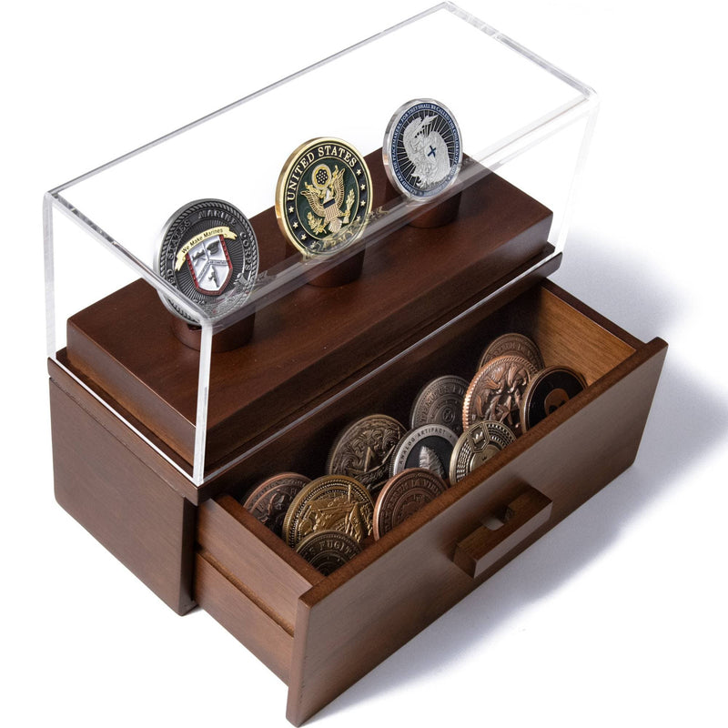 The Podium Coin Display Case