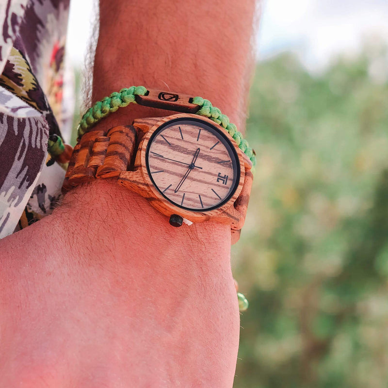 Zebby Zebrawood Watch