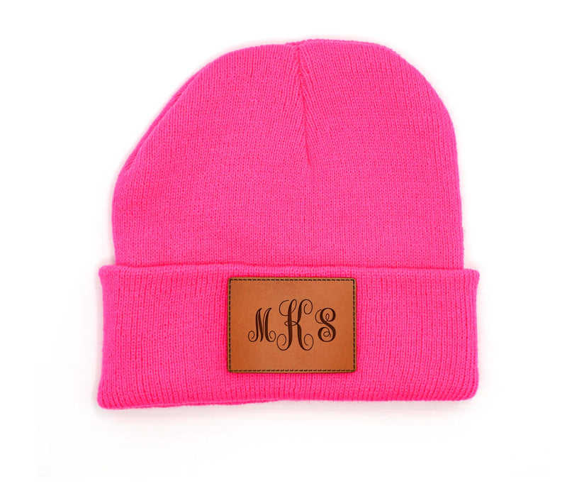 Personalized Kids Knit Beanies