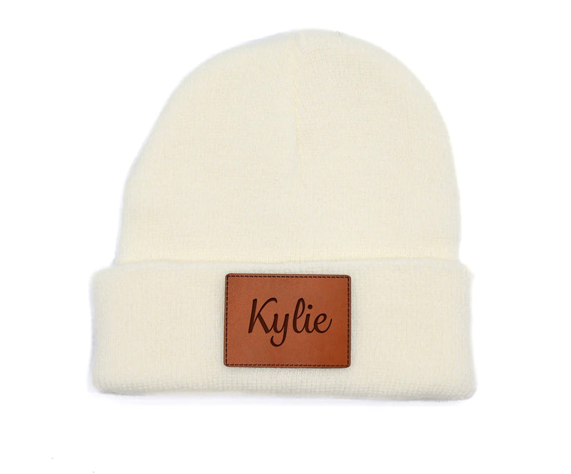 Personalized Kids Knit Beanies