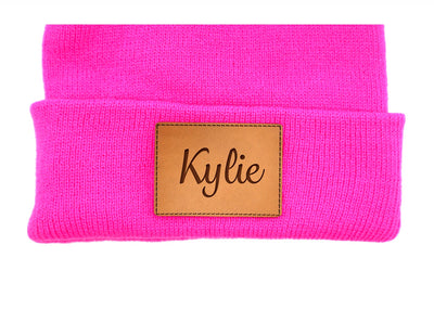 Personalized Kids Knit Beanies