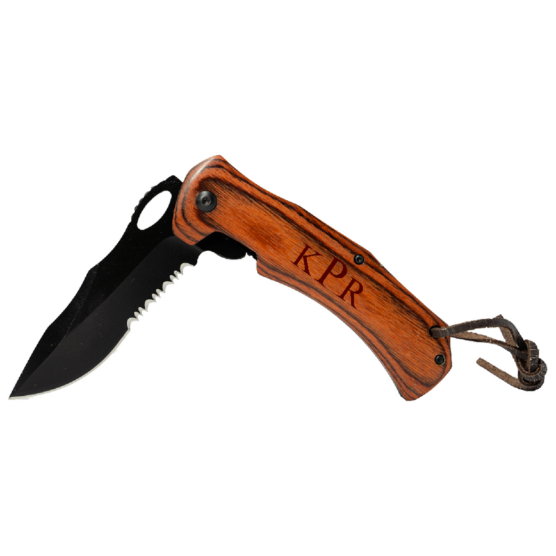 Saw Mountain Personalized Pocket Knife