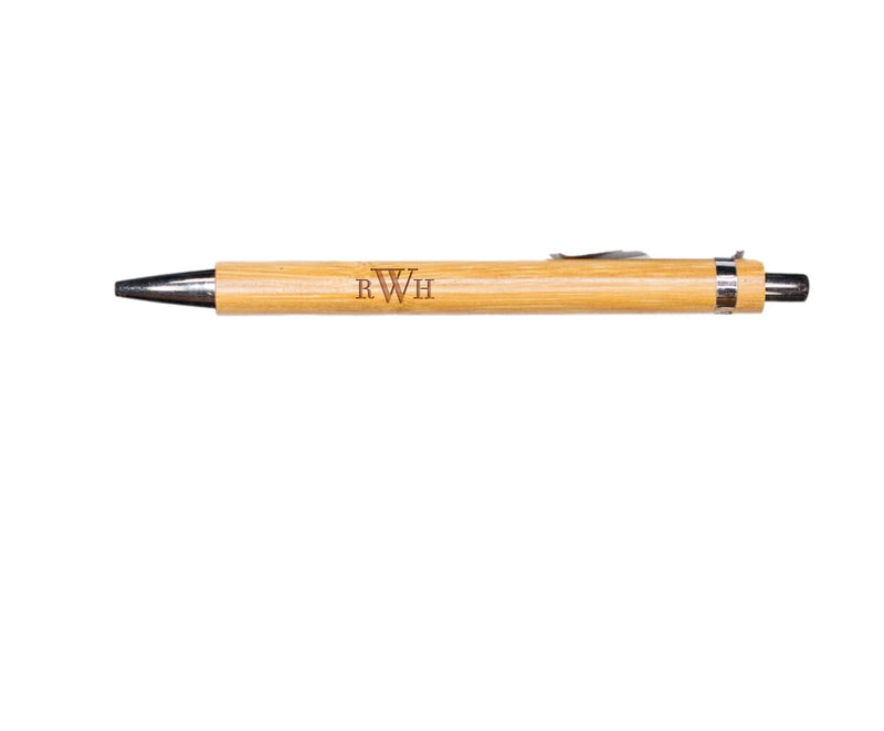 Personalized Light Brown Pen
