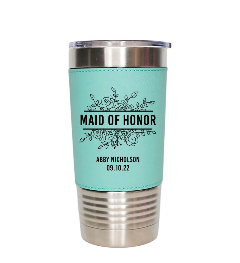 Personalized Mint 20 oz. Travel Tumbler