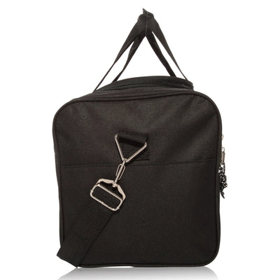 Personalized Black Duffel Bag