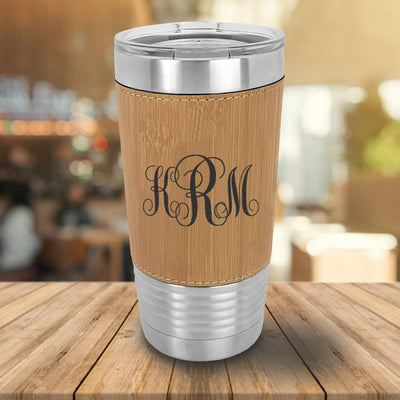 Personalized 20oz. Bamboo Tumbler