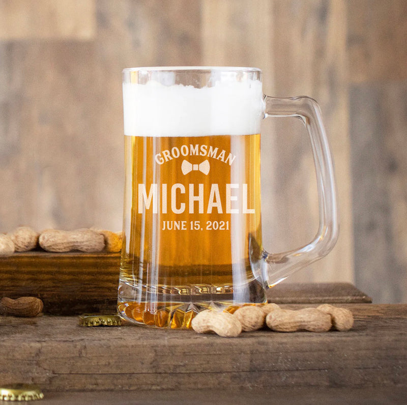 Personalized 14 oz. Beer Mug