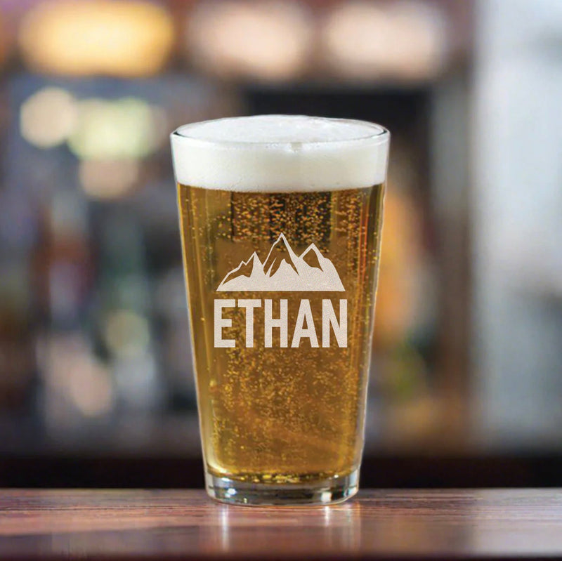Personalized 16 oz. Pint Glass